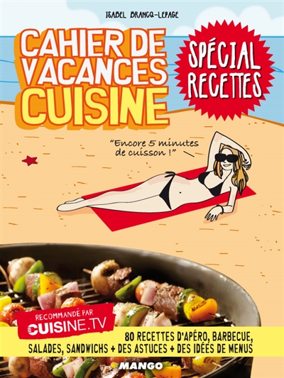 Cahier de vacances cuisine : spécial jeux