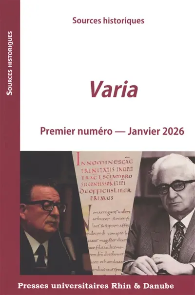 Varia, n° 1