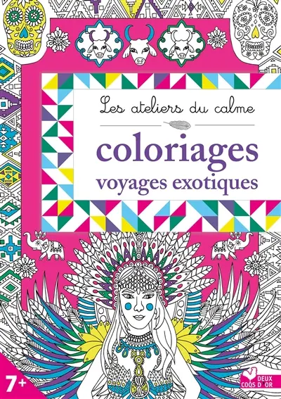Coloriages voyages exotiques