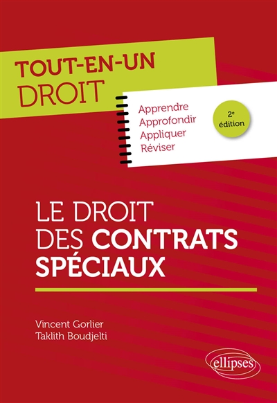 Le droit des contrats spéciaux