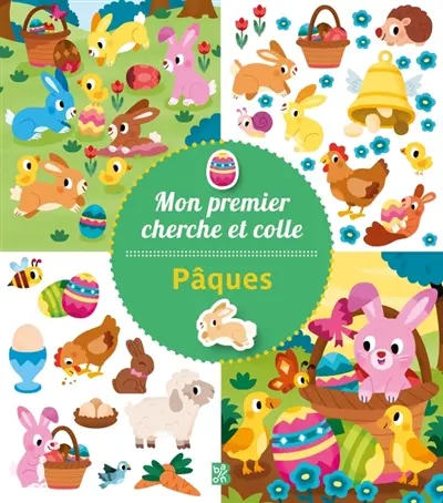 Pâques : mon premier cherche et colle