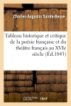 Tableau historique et critique de la poésie française et du théâtre français au XVIe siècle