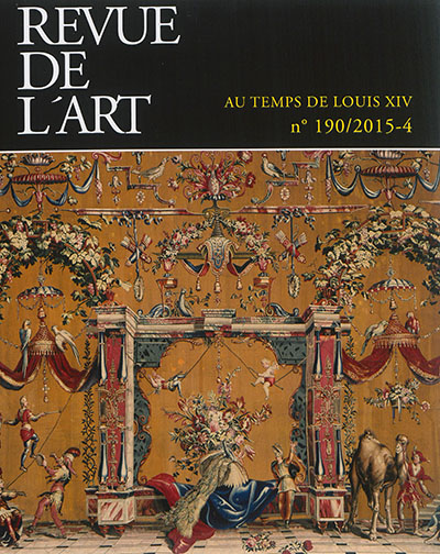 Revue de l'art, n° 190. Au temps de Louis XIV