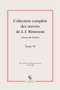 Oeuvres complètes. Vol. 6