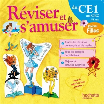 Réviser et s'amuser, du CE1 au CE2, 7-8 ans : spécial filles