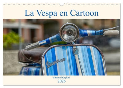 La Vespa en Cartoon...
