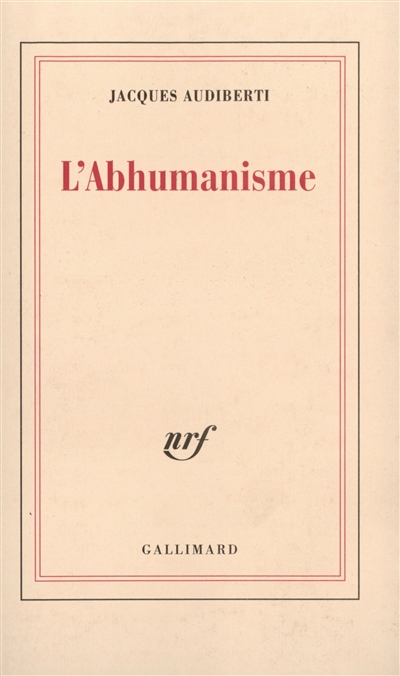 L'abhumanisme