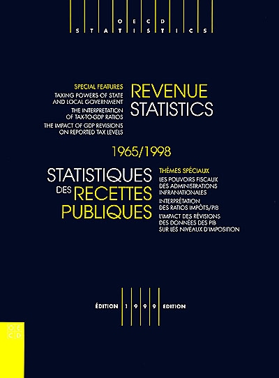 Revenue statistics : 1965-1998. Statistiques des recettes publiques : 1965-1998