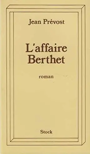 L'affaire Berthet