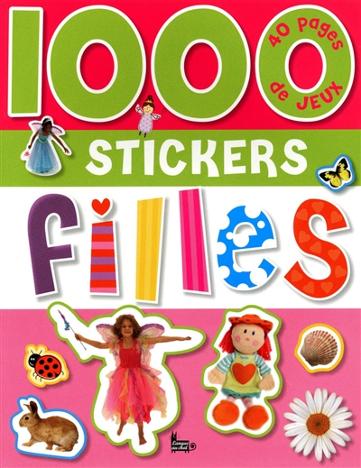 1.000 stickers filles