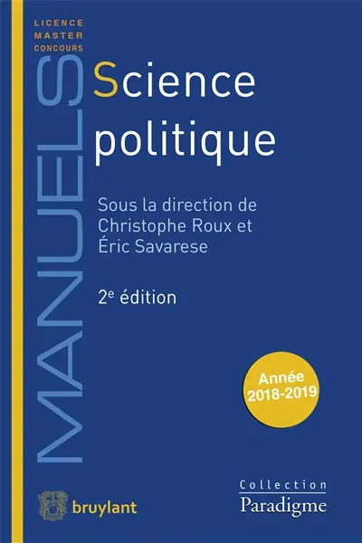 Science politique : année 2018-2019
