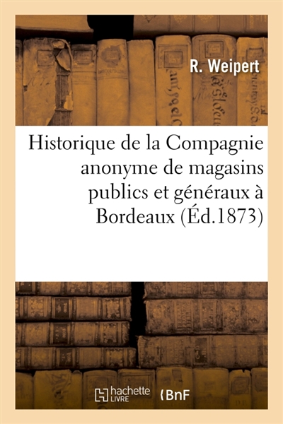 Historique de la Compagnie...