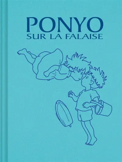Ponyo sur la falaise : carnet Ghibli toilé