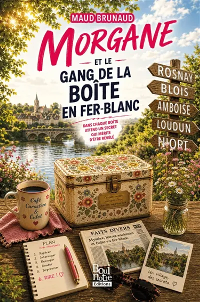 Morgane et le gang de la boîte en fer-blanc : dans chaque boîte attend un secret qui mérite d'être révélé