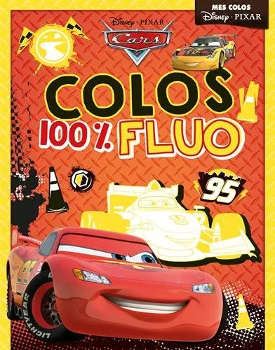 Cars, mes coloriages fluo