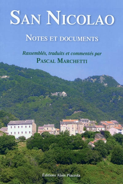 San Nicolao : notes et documents