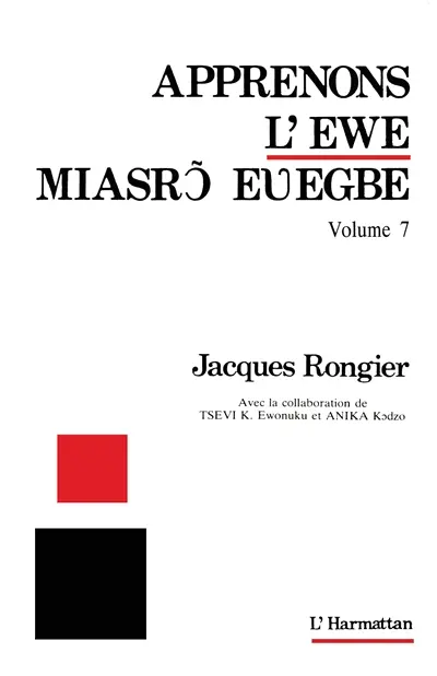 Apprenons l'éwé. Vol. 7