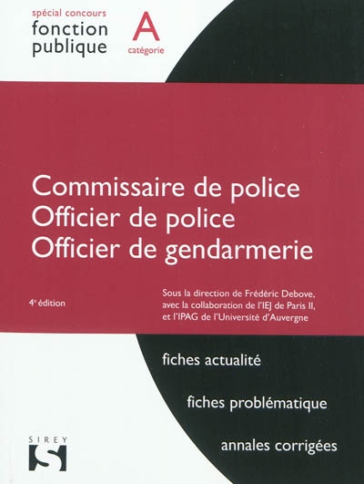 Commissaire de police,...