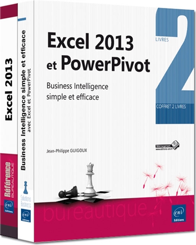 Excel 2013 et PowerPivot : business intelligence simple et efficace : coffret 2 livres