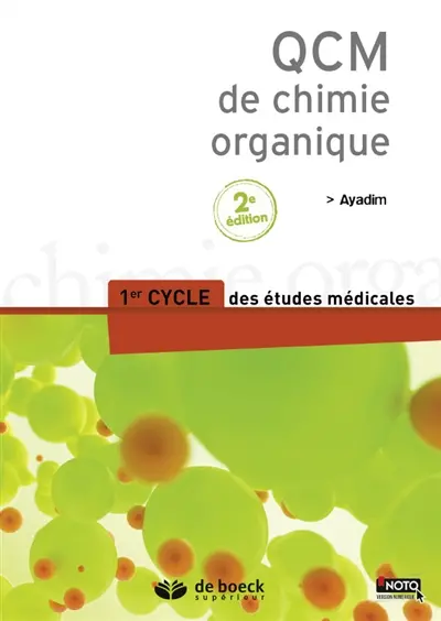 QCM de chimie organique