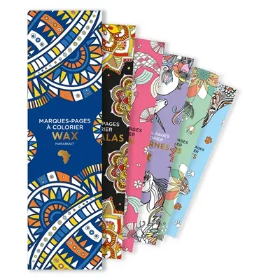Wax : marques-pages à colorier