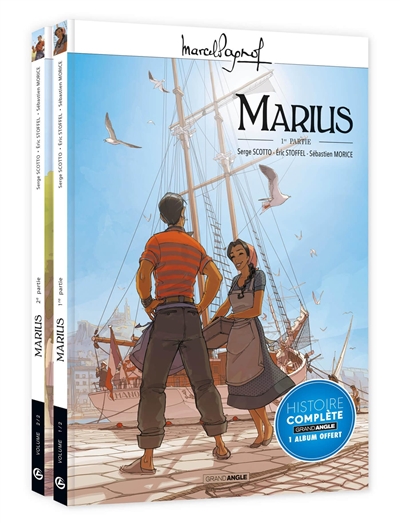 M. Pagnol en BD : Marius : histoire complète, 1 album offert