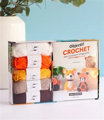 Objectif crochet : les 3 premiers amigurumis : 100 % réussite
