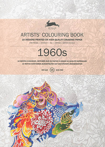 Artists' colouring book. 1960's. Livret de coloriage artistes. 1960's. Künstler-Malbuch. 1960's