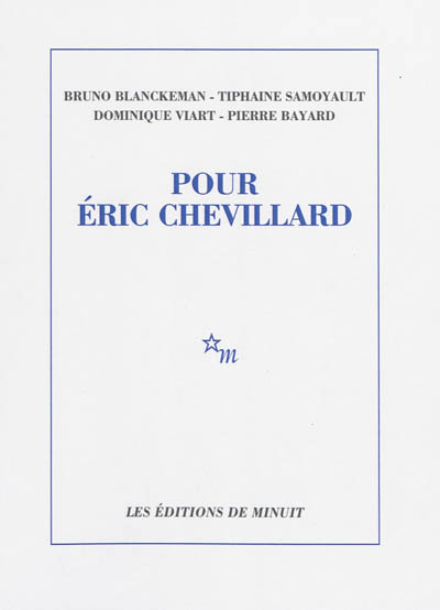 Pour Eric Chevillard