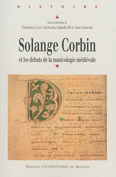 Solange Corbin et les débuts de la musicologie médiévale