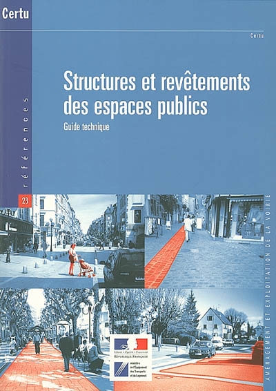 Structures et revêtements des espaces publics : guide technique