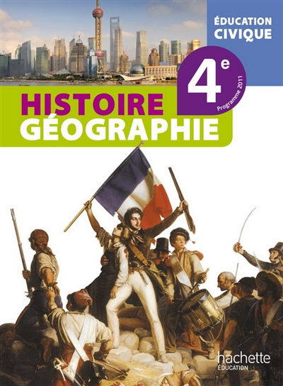 Histoire-géographie, éducation civique 4e, programme 2011 : format compact
