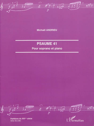 Psaume 41 : pour soprano et piano