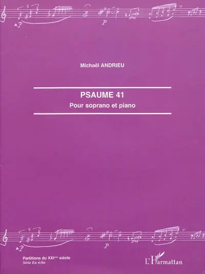 Psaume 41 : pour soprano et piano