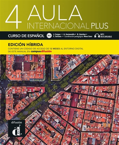 Aula internacional plus 4 : curso de espanol, B2.1 : edicion hibrida