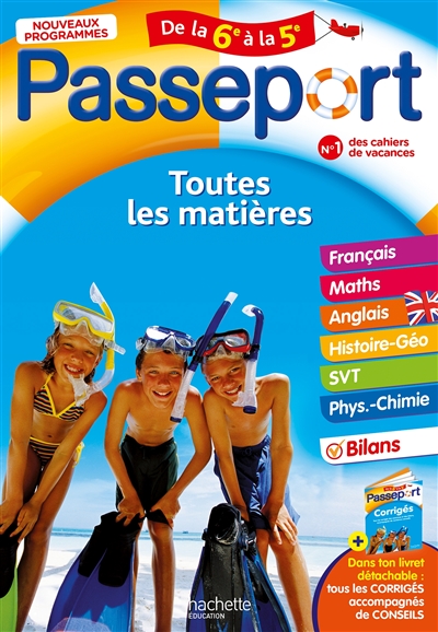 Passeport de la 6e à la 5e...