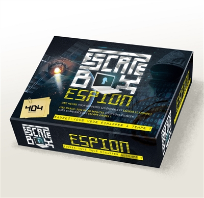 Escape box espion