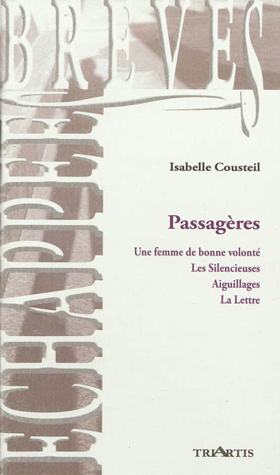 couverture du livre Passagères