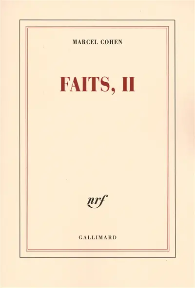 Faits. Vol. 2