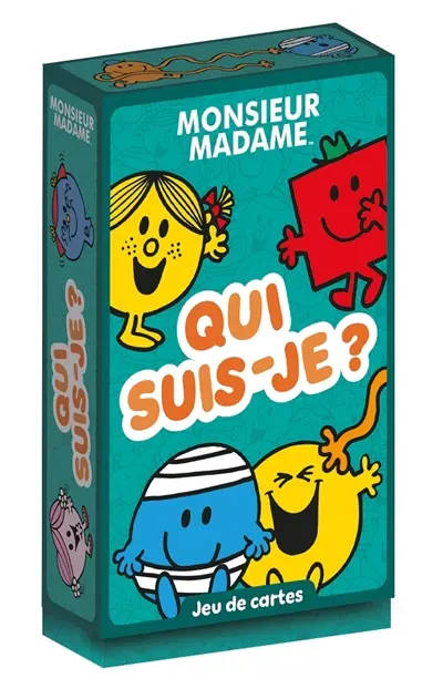 Les Monsieur Madame : Boite de cartes : Qui suis-je ? Les Monsieur Madame : Boite de cartes : Qui suis-je ?