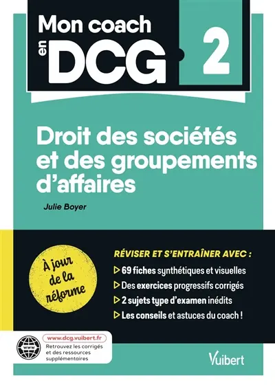 Droit des sociétés et des groupements d'affaires : DCG 2 Droit des sociétés et des groupements d'affaires : DCG 2