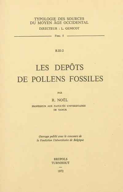 Les dépôts de pollens fossiles