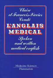 L'Anglais médical