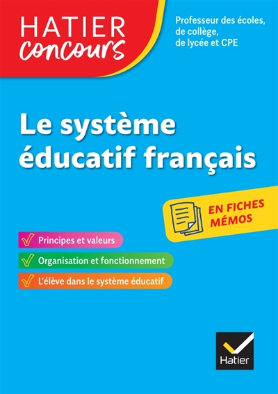 Le système éducatif...