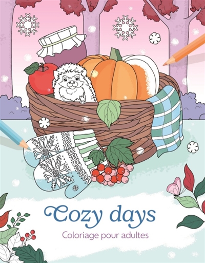 Cozy days : coloriage pour...