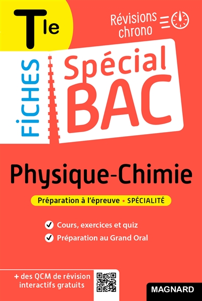 Physique chimie terminale :...