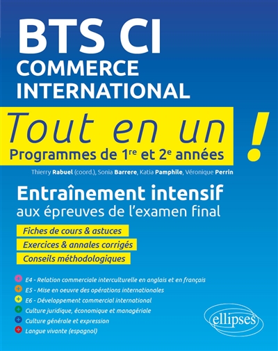 BTS CI, commerce...