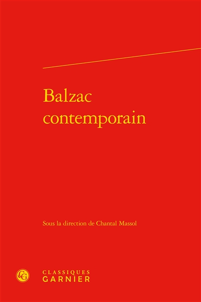 Balzac contemporain