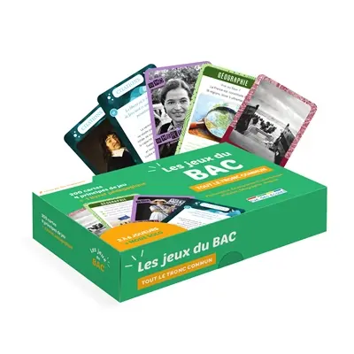 Les jeux du bac : tout le tronc commun : philosophie, enseignement scientifique, histoire, géographie, anglais