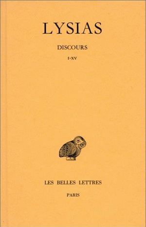 Discours. Vol. 1. I-XV